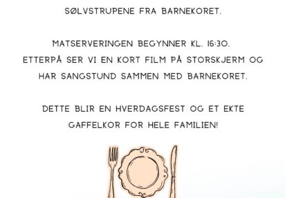 Hverdagsmiddag på Bedehuset
